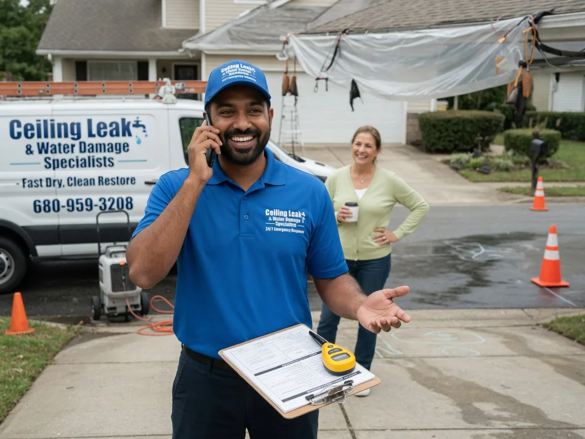 Ceiling Leak Cleanup Allegan, MI FAQs